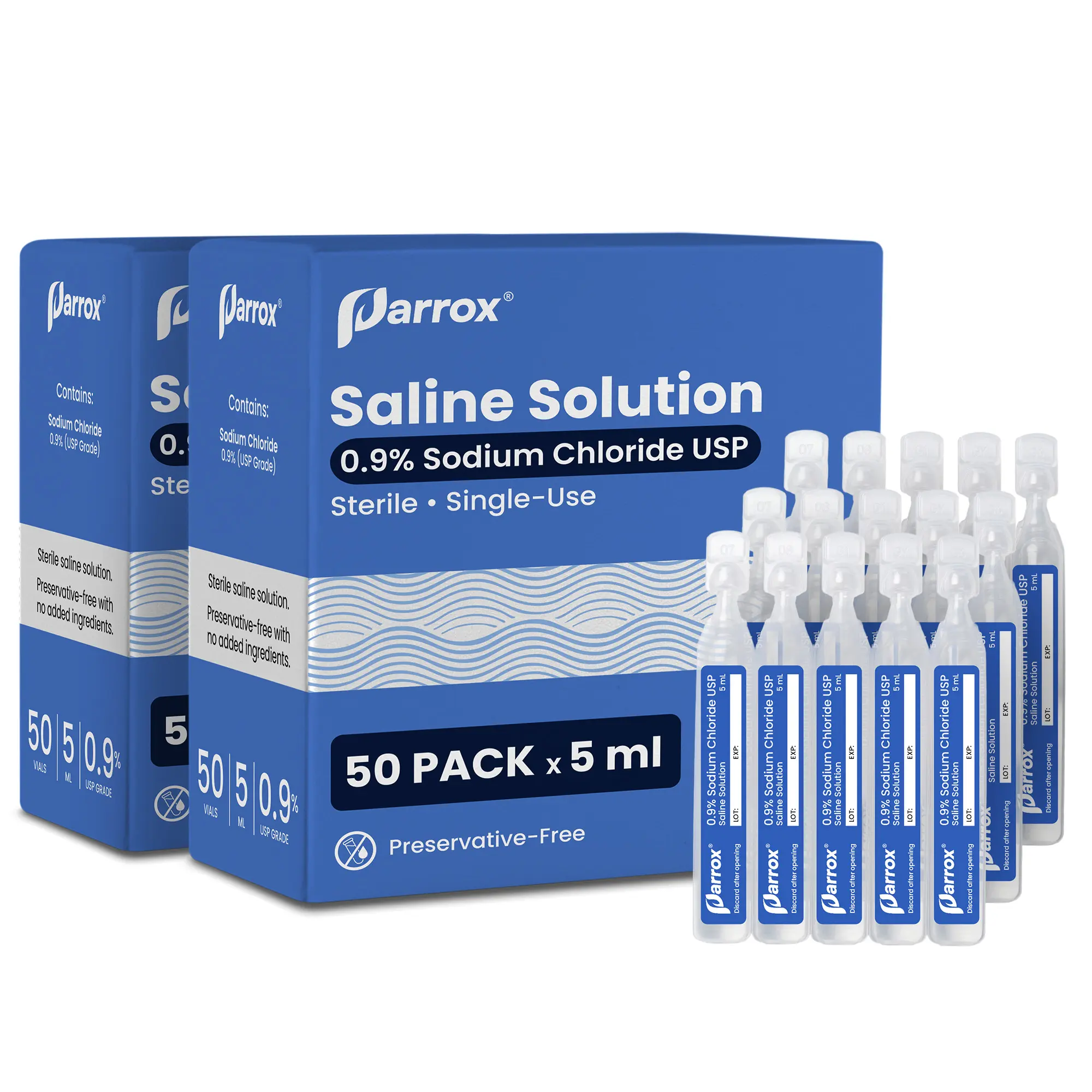 2 Pack (100 x 5mL)