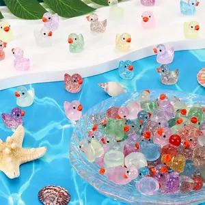 30 Pack Mini Resin Ducks – Cute Colorful Duck Charms for DIY Crafts, Gift Fillers, Party Favors & Creative Projects, Ideal for Christmas, Easter & Holiday Supplies