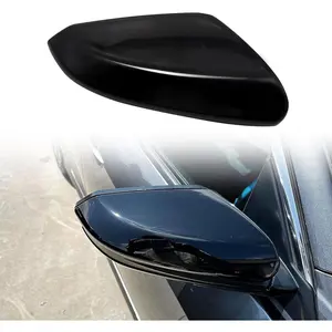 Right Passenger Side Mirror Cap Cover Compatible With Honda Civic 2016 2017 2018 2019 2020 2021 Glossy Black#76201-TBA-A11ZF  76201-TBA-A21ZG