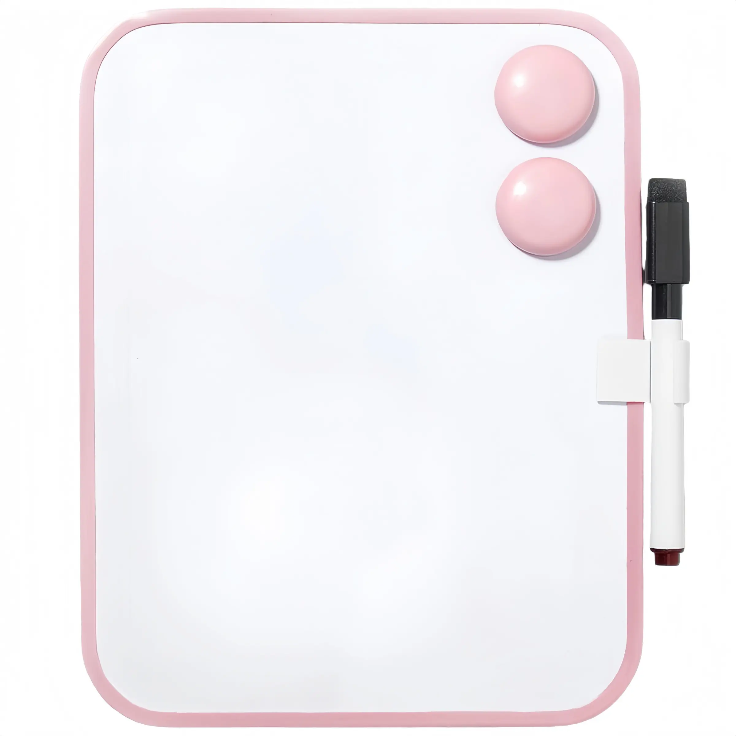 Magnetic Writing Board, Mini Minimalist Design, 8x6 Inch Small Size, Portable Drawing Board for School, Fridge, Classroom, Office, Travel, Magnetic Boards