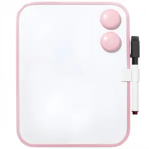 Magnetic Writing Board, Mini Minimalist Design, 8x6 Inch Small Size, Portable for School, Fridge, Classroom, Office, Travel