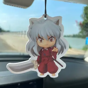 Japanese Anime Cartoon Car Perfume & Non-Toxic Air Freshener, Natural Essential Oils, Long-Lasting Scent 60-90 Days, Home & Bathroom Use