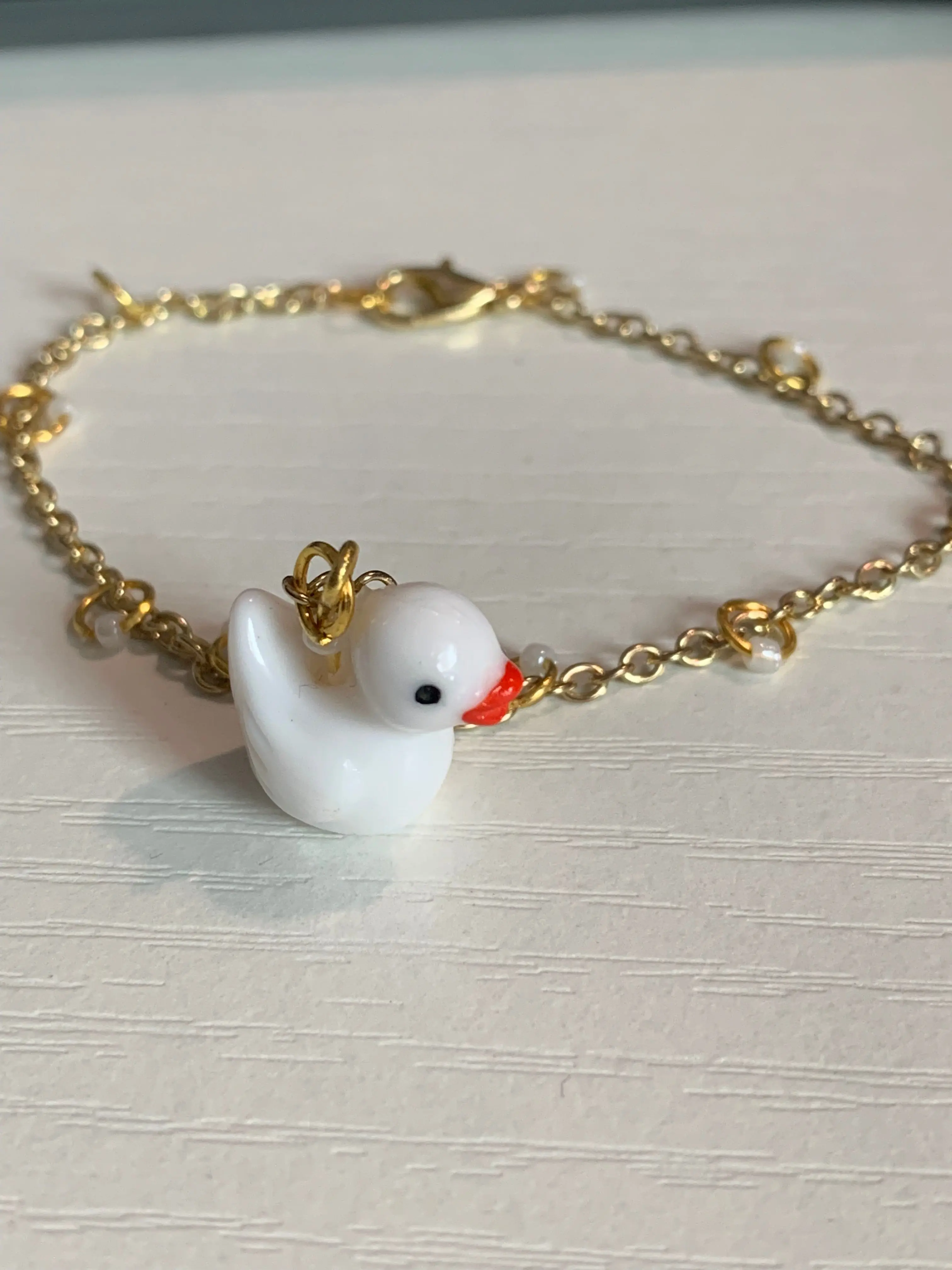 White Duck Bracelet