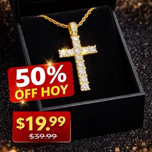 Stainless Steel Cross Pendant Necklace