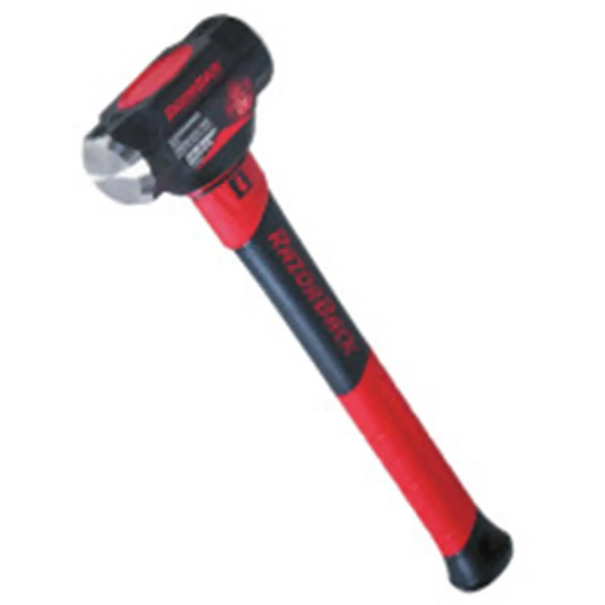 212 MAIN Forged Steel Sledge Hammer - 4 lbs, 15 in. Razor Back Design, 4-Claw Solid Fiberglass Core Handle, Assembled for Concrete Demolition, Tile Removal