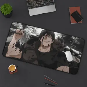 Toji Fushiguro Jujutsu Kaisen Anime Desk Mat, Mouse Pad for Gaming Setup, Gift For Fans