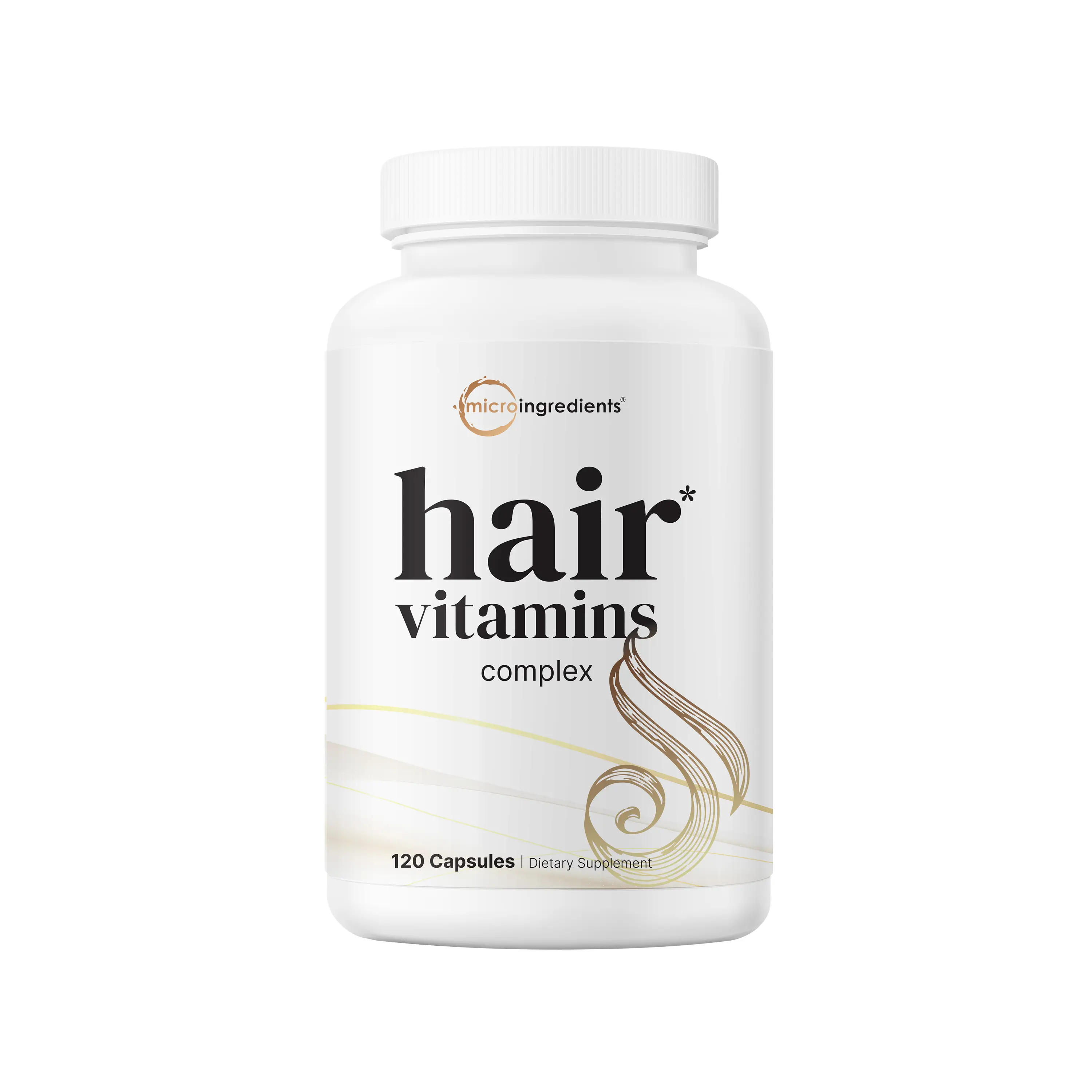 Micro Ingredients Hair Vitamins Complex, 120 Capsules Micro Ingredients Hair Vitamins Complex, 120 Capsules