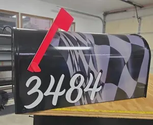 CUSTOM  Mail box vinyl wrap