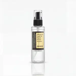 OUHOE Advanced Snail 96 Mucin Power Essence 100ml 3.3oz for Replenishing Skin Moisture Reducing Wrinkles and Dryness