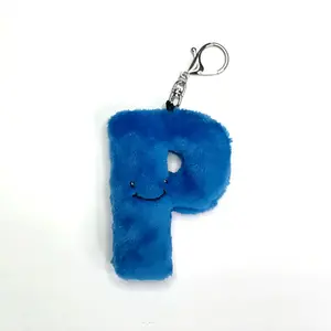 Alphapals® 4" Plush Letter P Keychain