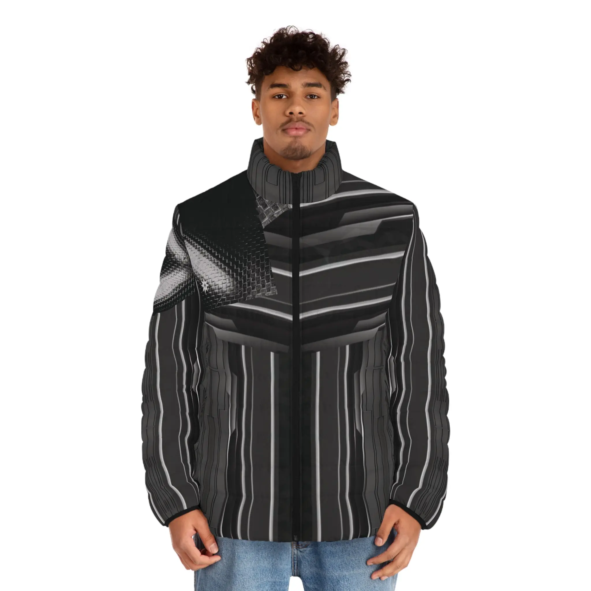 Puffer Jacket - Illyria Design for Men