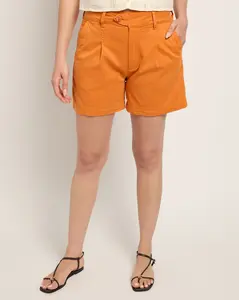 Pleated Trouser Short