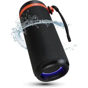 SoundTower  Speaker - Portable Speaker with ,  BT5.4 Connection, Loud Boosted Bass  Sound, Compact Design for Indoor & Outdoor Use