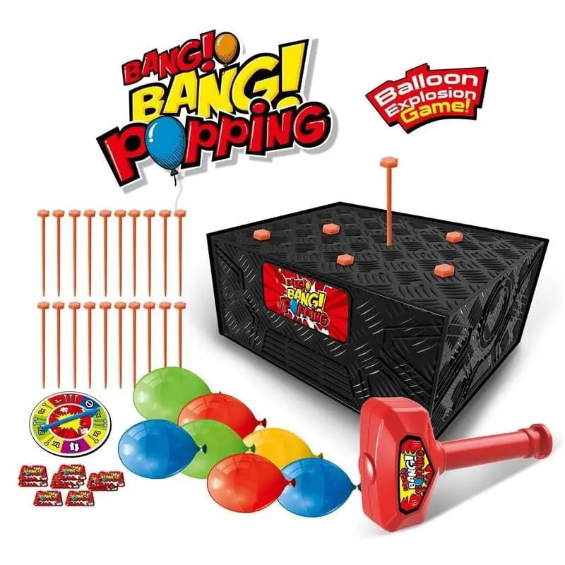 MaxFit Dart Shooting Balloon Burst Challenge Game Toy - Colorful Balloons Included, Unisex 6-8 Years Educational Family Party Stress Relief Fun Toy