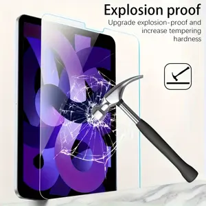 2-piece set suitable for iPad Mini 5&4 tempered glass screen protector, tablet protection, glossy finish, high hardness, high-quality, tablet accessories, mobile phone users, digital wanderers