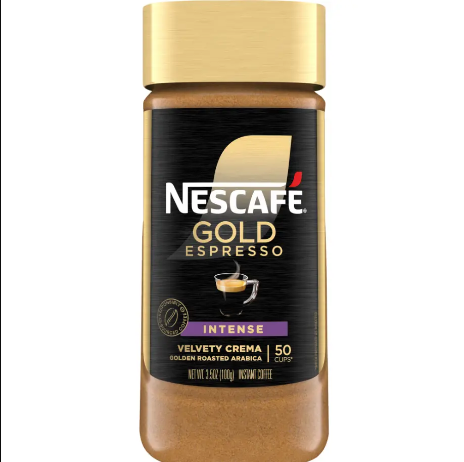 Gold Espresso  Intense, Instant Coffee, 3.5 oz