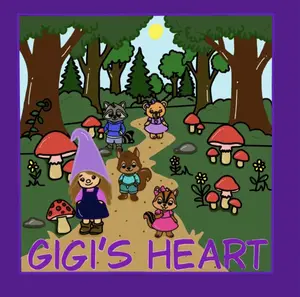 Gigi's Heart Paperback Coloring Book