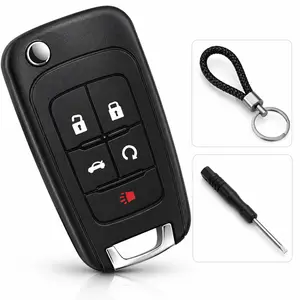 Replacement Key Fob for Chevy Equinox Camaro Cruze Malibu & Buick LaCrosse – Smart Remote Key for GMC Terrain (2010–2018)