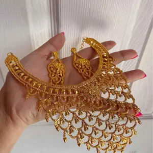 22K Gold Plated Necklace Set