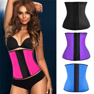 Neoprene Shaper Waist Shaping Belt - Plain Design for Body Modeling & Abdomen Protection - Available in Black, Purple, Pink, Blue Colors