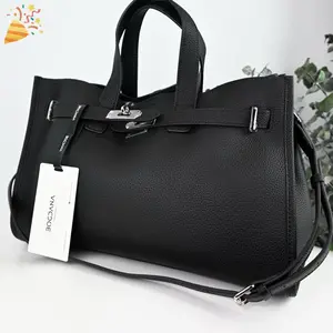 Luxe — Genuine Leather Power Tote. Women’s Shoulder Bag