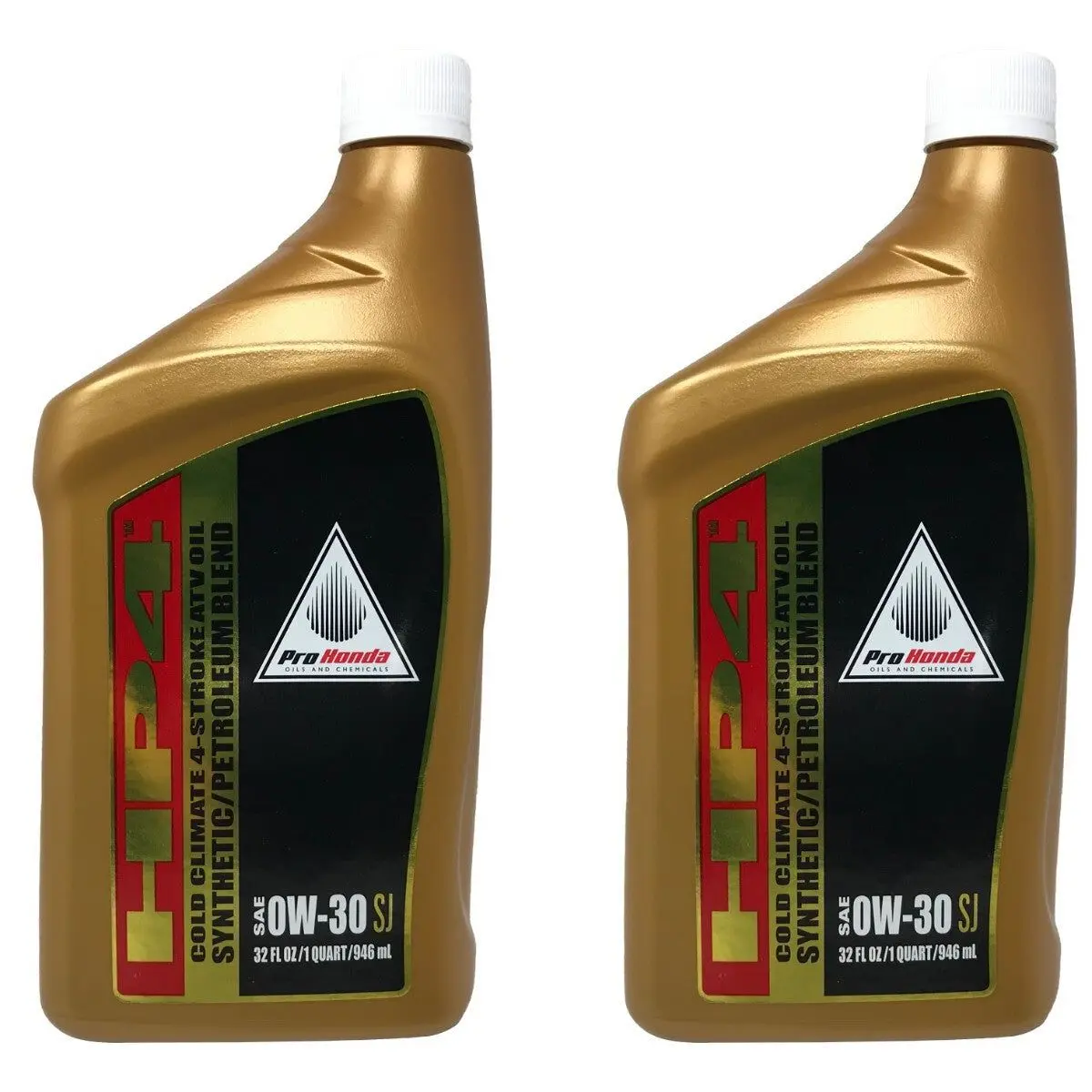 Honda OEM HP4 0W-30 Synthetic Blend Oil 08C35-A03W0M Cold Climate - 2 Pack