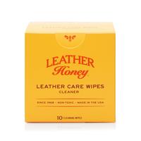 Leather Cleaner Wipes: 10 Foil Wrapped