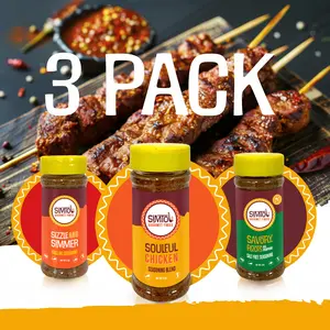 Simtol Gourmet Foods Spice Blend Trio
