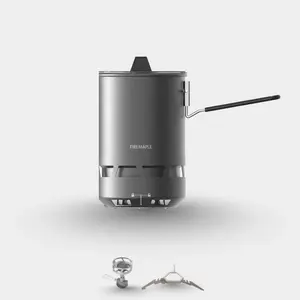 Fire Maple Petrel Quickboil Pro System for Long-Distance Hiking - 255g Lightweight, 600ml Capacity, 2.5kW Power