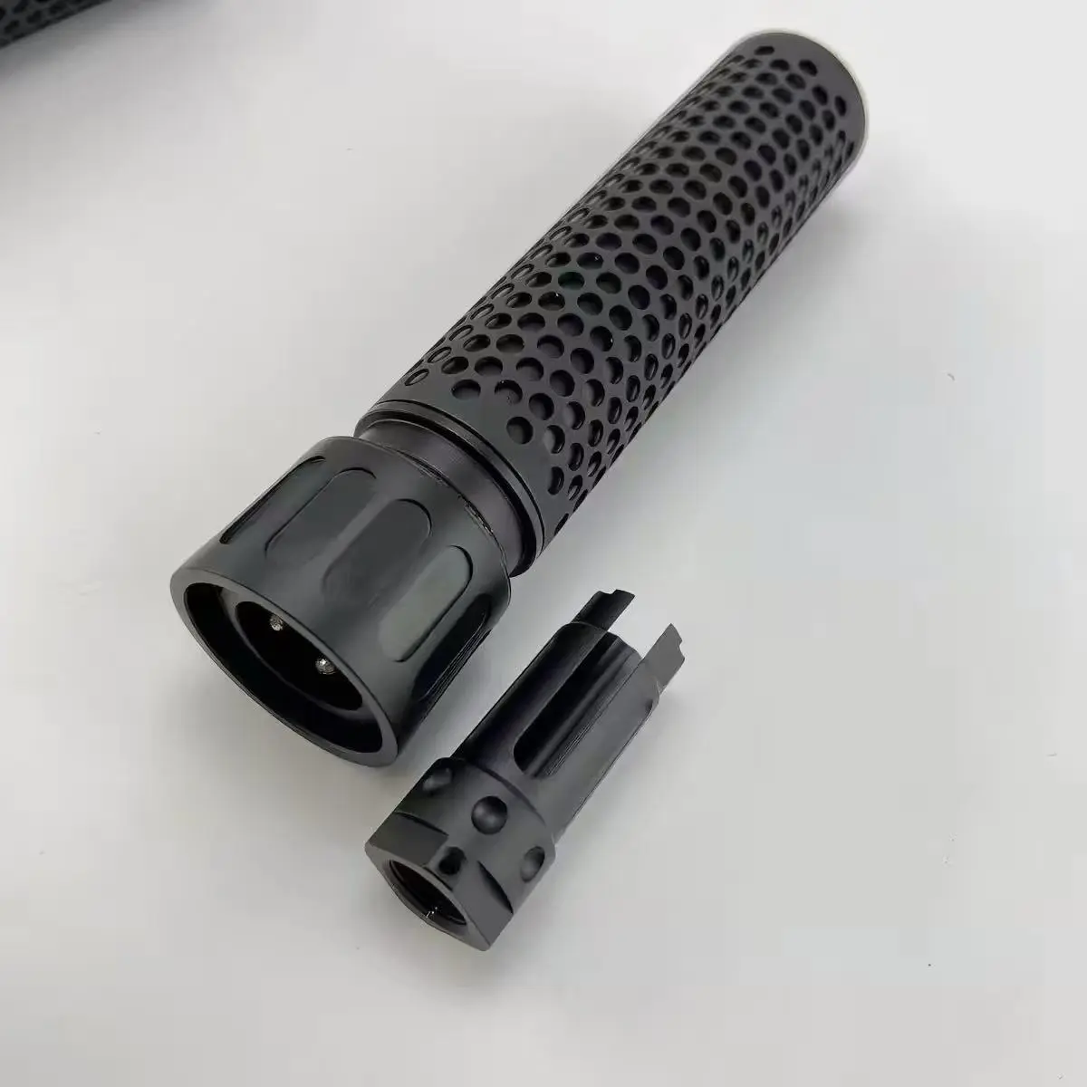 SOCOM thread extension DAY, air compressor silencing tool, quick connect interface