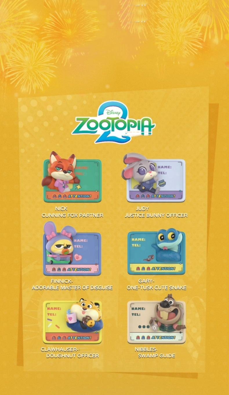 Authentic Disney Zootopia Super Citizen Pass Series Magnetic Blind Box - Trendy Toy Fridge Magnet, Perfect Gift Holiday & Holiday Haul