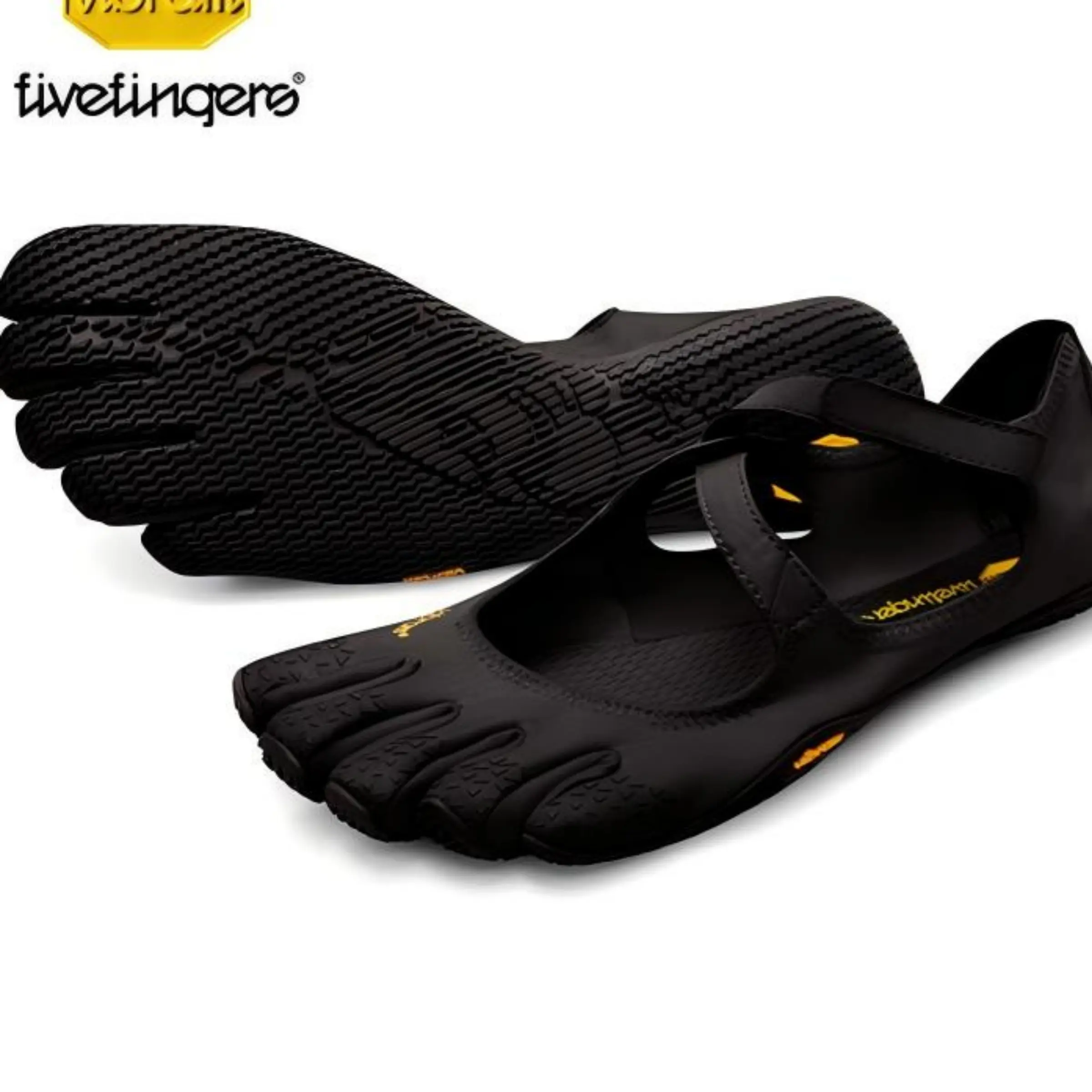 Classic FiveFingers Split-Toe Ballet Flats - Split Sole, Non-Slip, Lightweight, Flexible, Foldable Toe Shoes | Multifunctional Athletic Footwear for Various Activities, Breathable Barefoot Comfort | Ideal for Dance, Yoga, Multifunctional Shoes