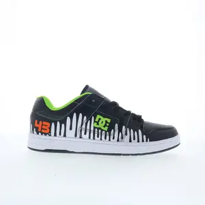 DC 43I Manteca 4 DC02961002-BKWHLM Mens Black Skate Inspired Sneakers Shoes
