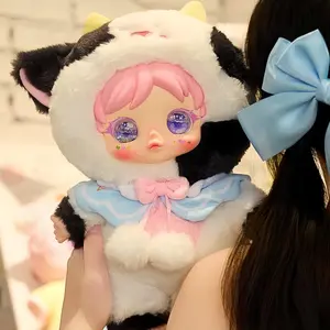 【YDM】-Amy The Elf in the Candy Jar 400% series Mystery Boxes Bag Pendant Bunny Plush Dolls Soft Collectibles （Hidden Style 1/18）