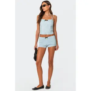 Saffron Scrunched Shorts