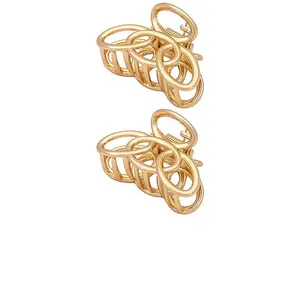 Ettika Keep It Simple Claw Clip in Gold