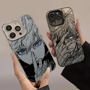Hot Anime G-Gojo Satoru Signature New Phone Case for iPhone 17 Air 16 15 14 13 12 11 Pro Max Plus  Shockproof Back Cover