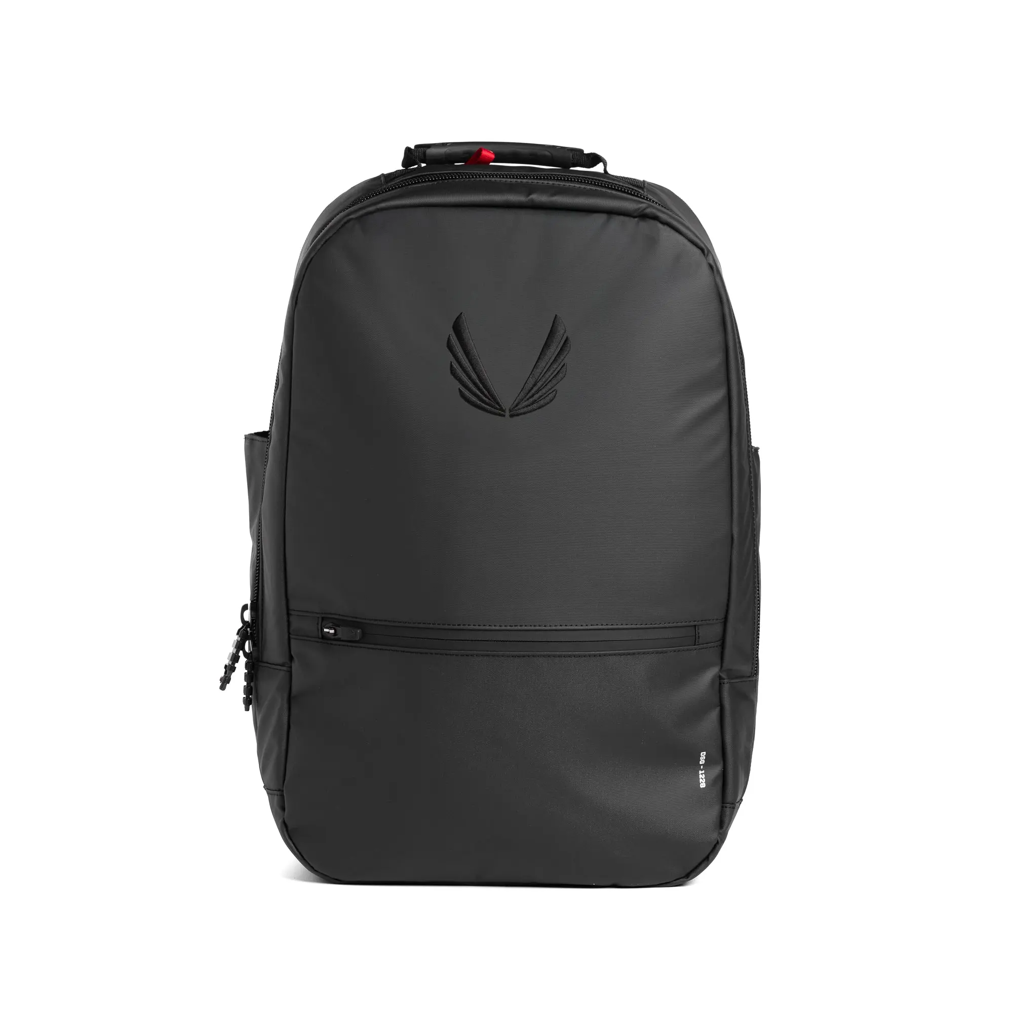 Minimalist 30L Backpack for Adults, 600D Nylon with 5,000mm Water-Resistant Rating, Laptop Sleeve for Travel & Gym, 2-Way Grenade Zip Pullers, Daily Carry, 12.5” W X 19.5” H X 7.5” D, Expandable Zip Mesh Side Pockets, External Waterproof Front Zip Pocket