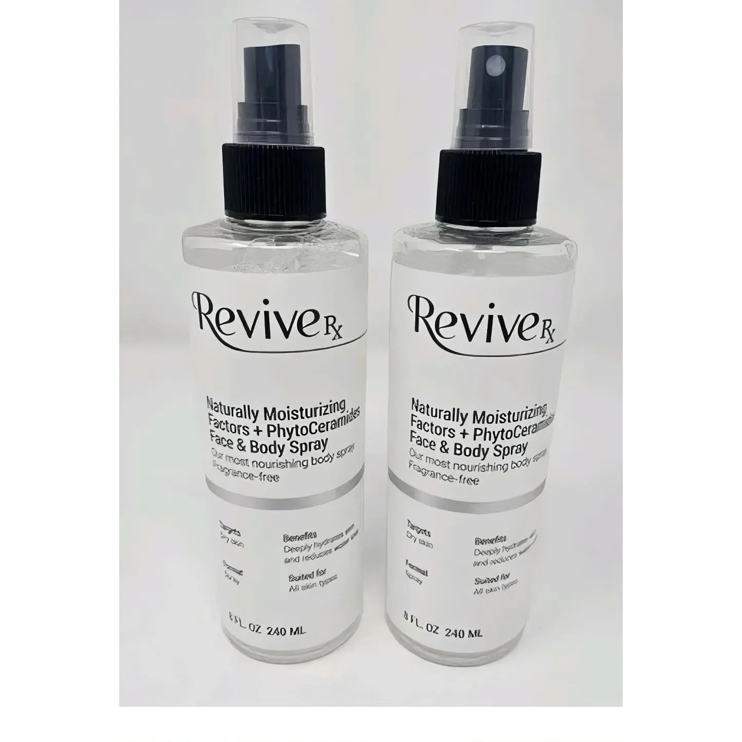 ReviveRx Naturally Moisturizing Factors & Phytoceramide Face & Body Spray 8 fl oz 240 mL Fragrance-Free