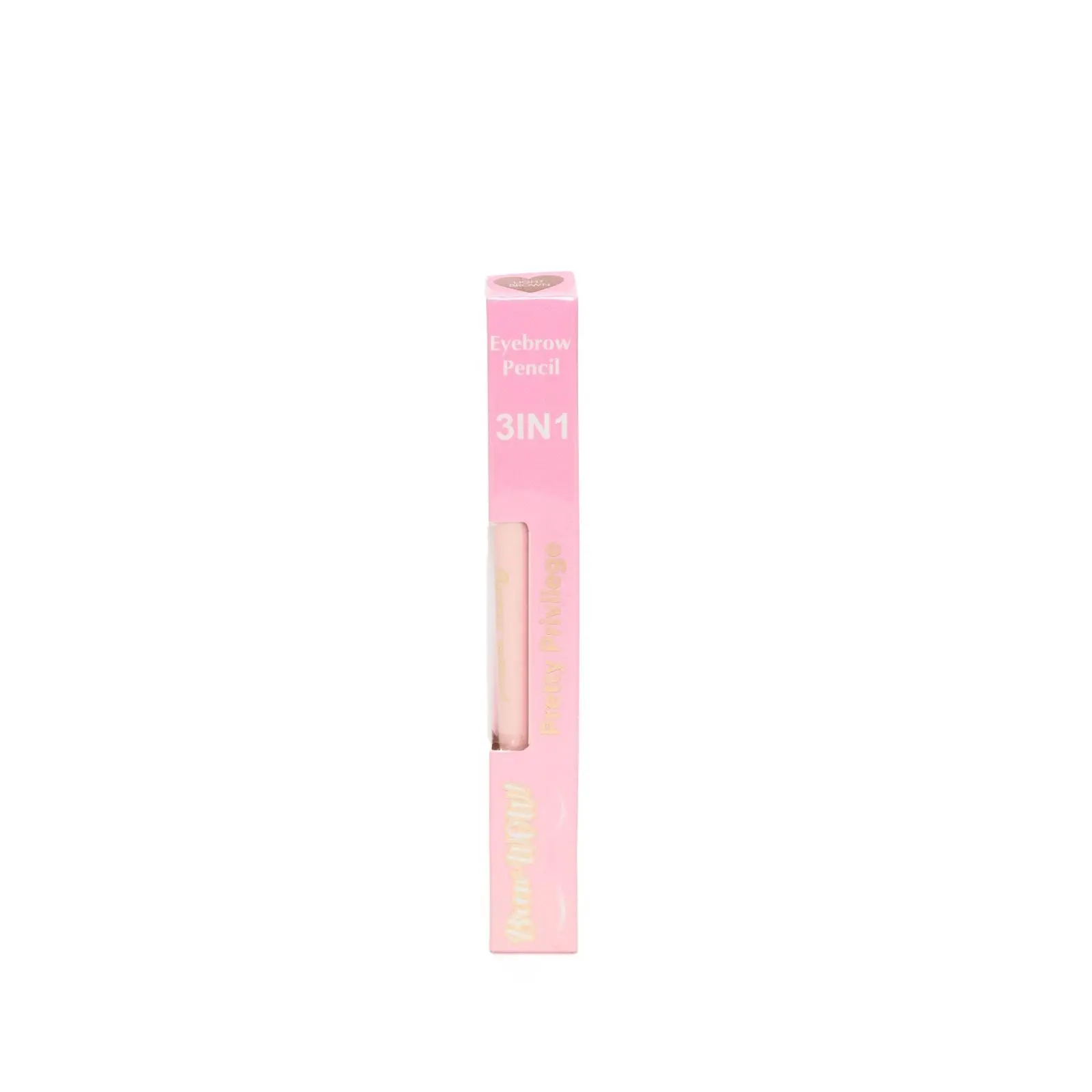 Pretty Privilege Brow Wow 3 In 1 Eyebrow Pencil light brown