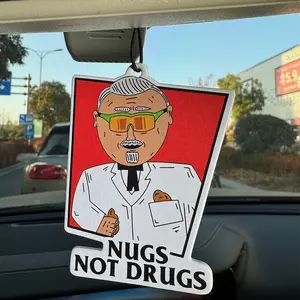 Hilton Hotel Scented Chicken Blocks Not Drugs, Sustainable Freshness Car Air Freshener, Aromatherapy Fragrance Paper Pendant, Car Accessory