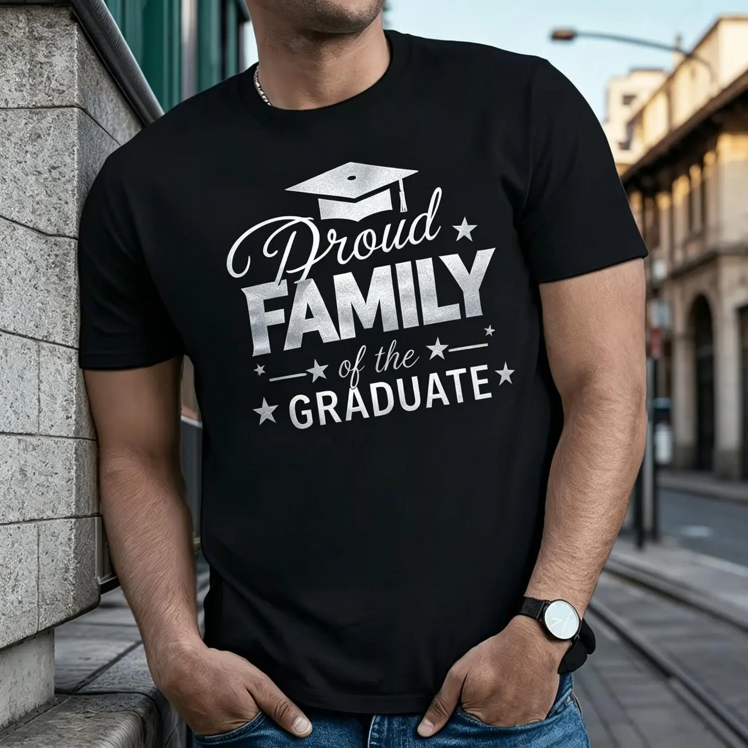 Summer t Shirts Proud Family of the Graduate 2025 Graduation T-Shirt