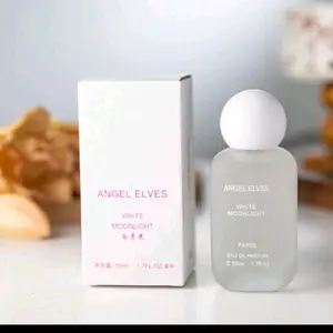 50ml 1.7FL. OZ Matte Texture White Moonlight Milk Fragrance Women's Perfume Lasting Fragrance Senior Body Spray Summer Best New Perfume Gift For Women