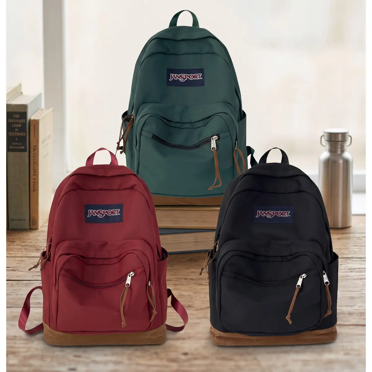 JanSport Cool Backpack, Laptop Bookbag - Large Computer Bag Rucksack with 2 Compartments School Backpack JanSport Cool Backpack, Laptop Bookbag - Large Computer Bag Rucksack with 2 Compartments School Backpack