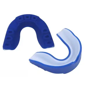 Boxing and Fighting Mouthguard, Club Adult and Children's Mouthguard, Tooth Protector, Blue, For Adults