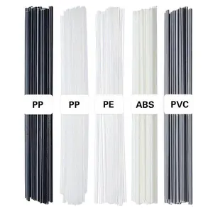 50pcs Plastic Welding Rods 200mm Length ABS/PP/PVC/PE Welding Sticks 5x2mm Plastic Welding Machine Accessories Welding Sleeve
