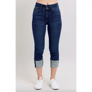 Judy Blue Double Button Capri