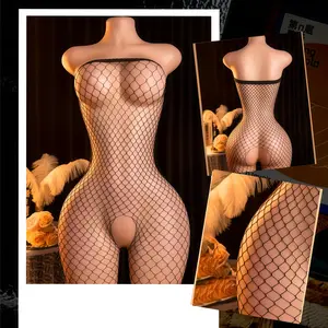 1 Piece Of Elegance  Lingerie Jumpsuit With Open Detailing Stylish Design Bra Net Suit, Women's Jumpsuit And elegance  Lingerie Set