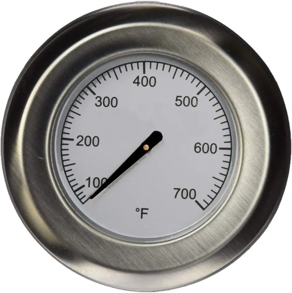 Broilmaster DPP155 Precision Probe Heat Indicator, Hardware Temperature Measuring Tool, Easy-to-Read Display, Elegant Look for Wall Decor Decals Integration