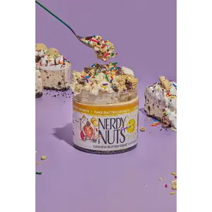 Cake Batter Crunch Cashew Butter Treat